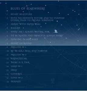 Blues of Elsewhere back cover