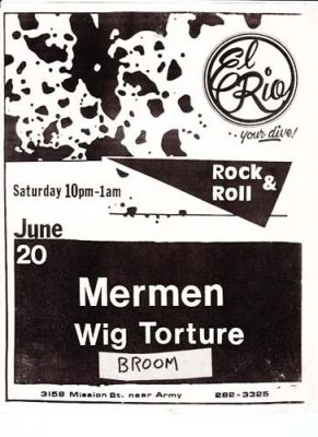 19920520 THE MERMEN, El Rio, SF, CA