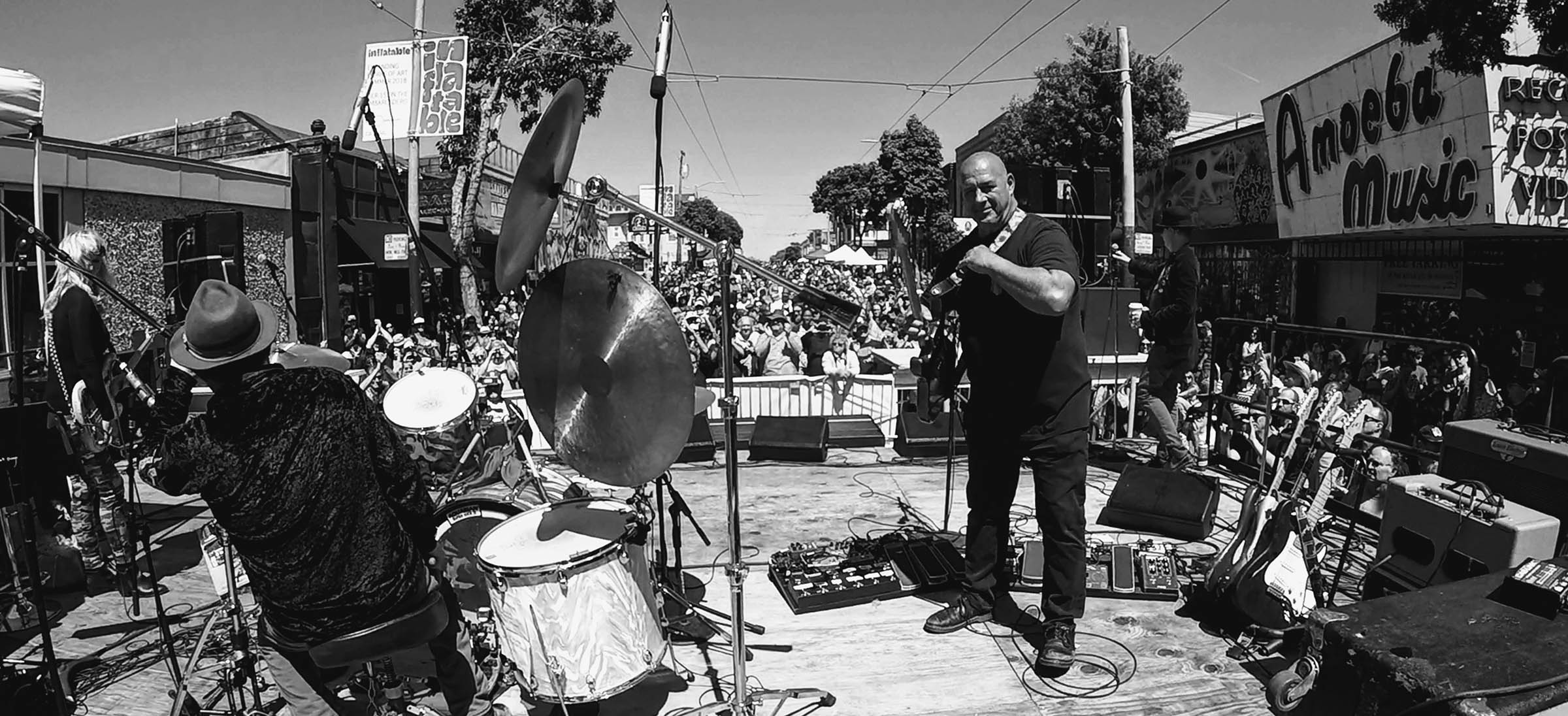 20180610 THE MERMEN Haight Ashbury Street Fair, photo by emi