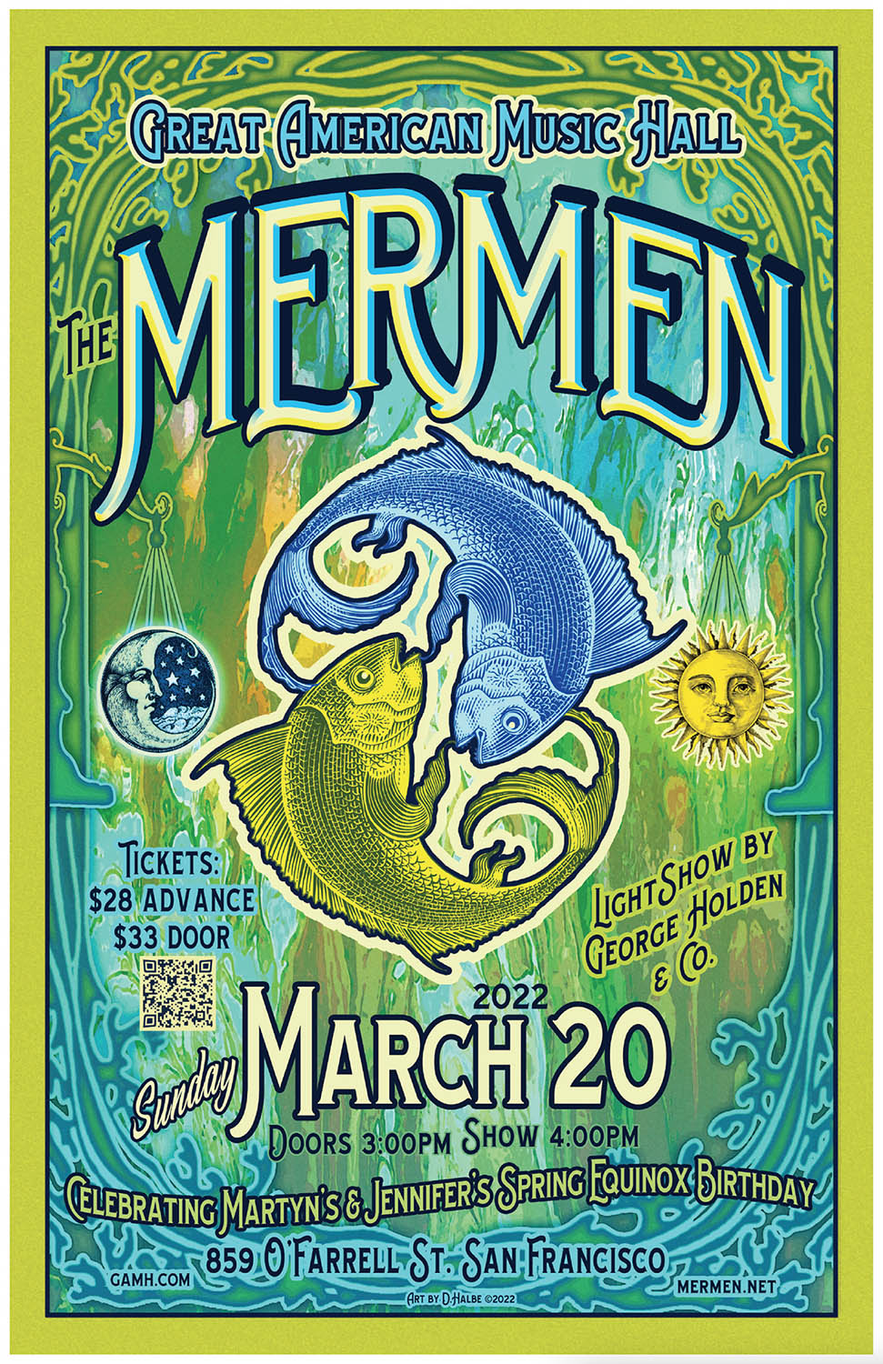 The Mermen GAMH poster